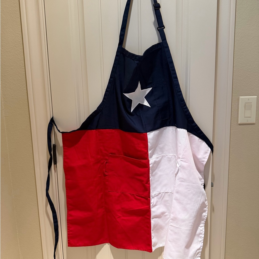 Texas Flag Apron